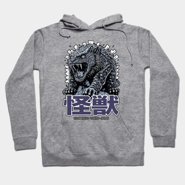 Club Kaiju (Alt Print) Hoodie by Nerdology